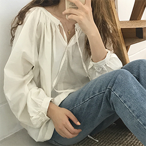 lemer blouse (2color)