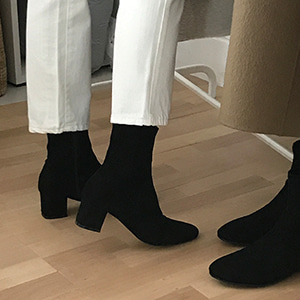 socks ankle boots (2color)