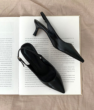 slingback heels (2color)