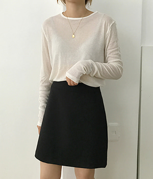 basic skirt (2color)
