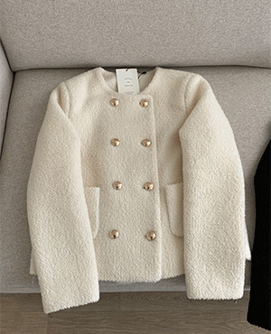 wool double jacket (3color)