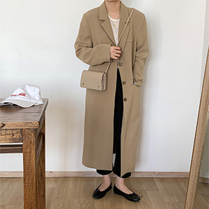 basic long coat (2color)