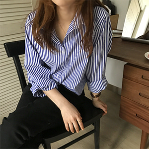 daily stripe shirt (2color)