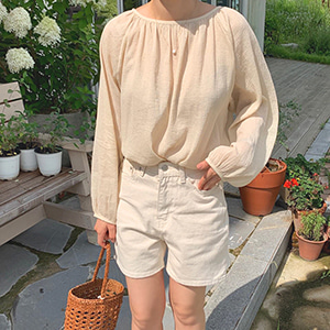 alley blouse (3color)