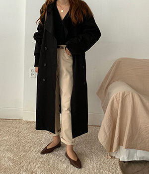 hilton trench coat (2color)