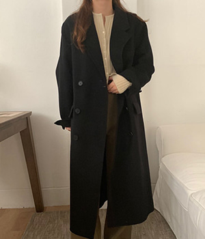 standard handmade double coat (black)