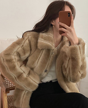 vanessa fur jacket (3color) 재진행